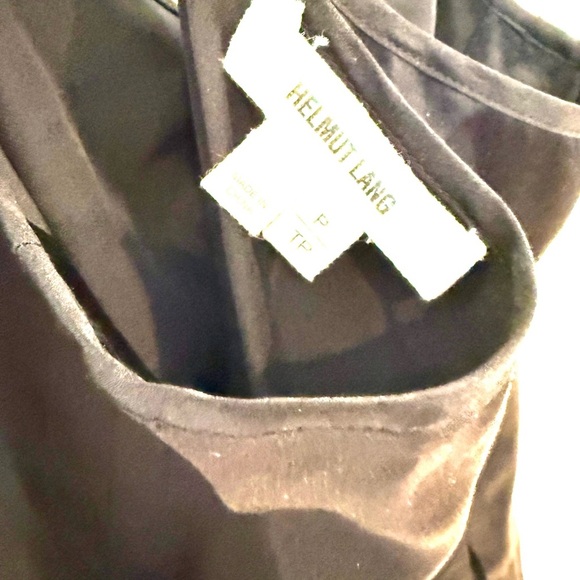 Helmut Lang silk tank P/TP - Picture 7 of 16